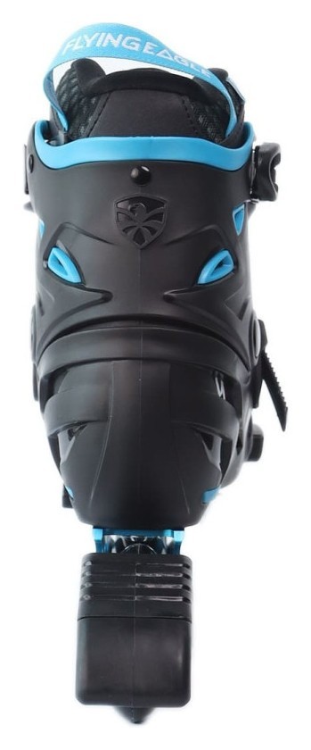Детские раздвижные ролики Flying Eagle S9 dual density синие 27-31
