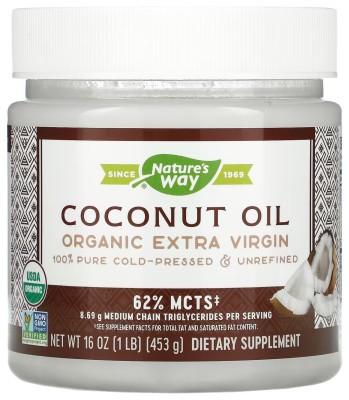 Organic Extra Virgin Coconut Oil - 16 oz