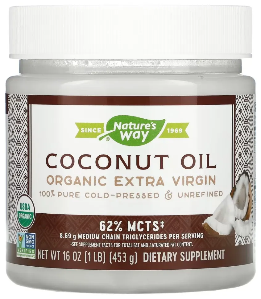 Organic Extra Virgin Coconut Oil - 16 oz