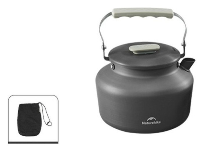 Кемпінговий чайник Naturehike CNK2450CF030 1,4 л, алюміній