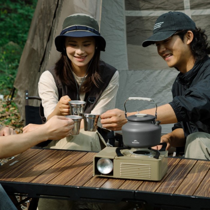 Кемпінговий чайник Naturehike CNK2450CF030 1,4 л, алюміній, укр, укр