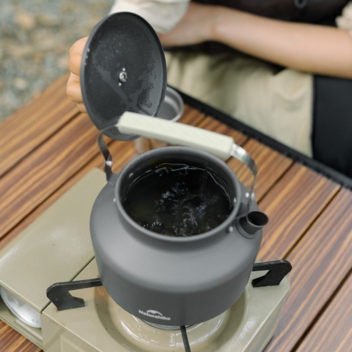 Кемпінговий чайник Naturehike CNK2450CF030 1,4 л, алюміній, укр, укр
