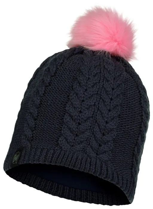 Шапка дитяча (8-12) Buff Knitted & Fleece Hat Nina, Night Blue
