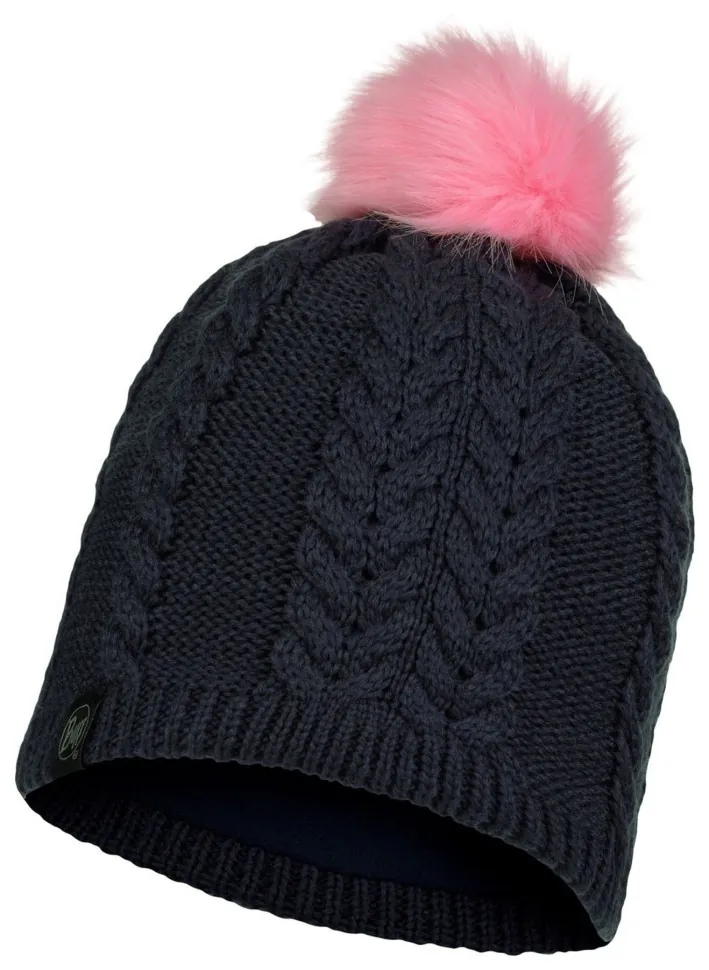 Шапка дитяча (8-12) Buff Knitted & Fleece Hat Nina, Night Blue (SHM_BU 123544.779.10.00)