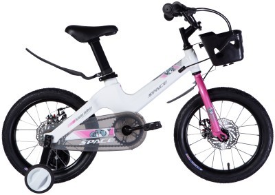 Велосипед MG 16" SPACE KID MOON DD рама-9" белый 2025