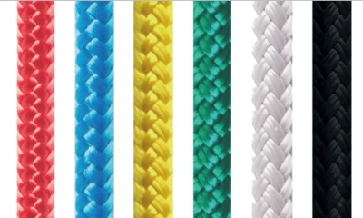 Яхтова універсальна мотузка на метраж Lanex Bora 5, green/white