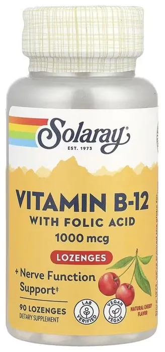 Vitamin B-12 1000mcg - 90 lozenges