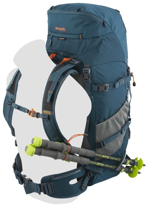 Рюкзак Pinguin Walker 50, Petrol (PNG 321166) 2020