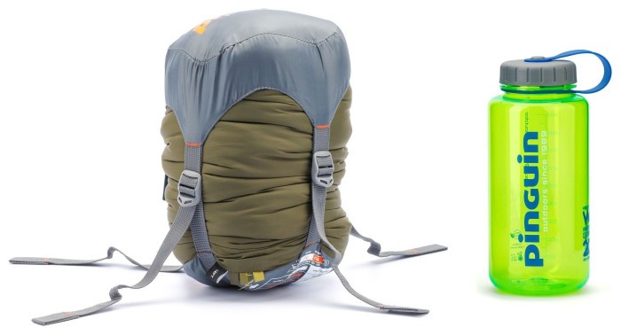 Спальный мешок Pinguin Tramp (11/7°C), 185 см - Right Zip, Khaki (PNG 237245) 2020