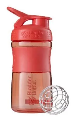 Шейкер спортивний (пляшка) BlenderBottle SportMixer Flip 20oz/590ml Coral