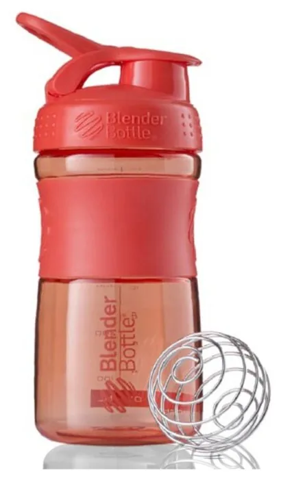 Шейкер спортивний (пляшка) BlenderBottle SportMixer Flip 20oz/590ml Coral
