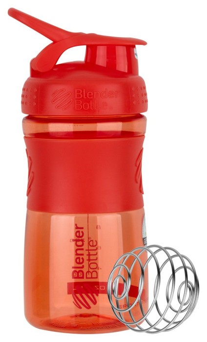 Шейкер спортивний (пляшка) BlenderBottle SportMixer Flip 20oz/590ml Coral
