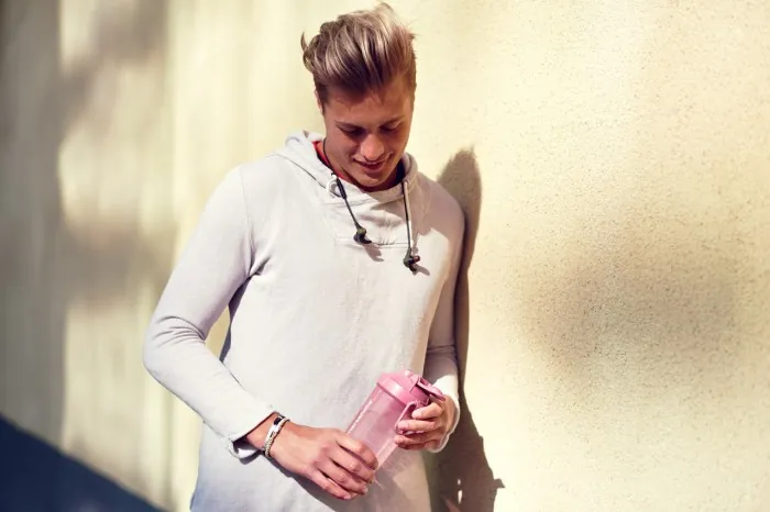 Шейкер спортивний SmartShake Original2GO One 800ml Light Pink