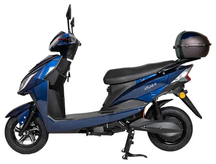 Электроскутер ATLAS Spider Box 1500W Cyan Blue