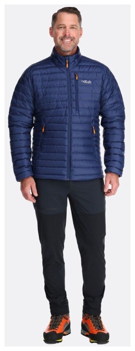 Чоловічий легкий пуховик Rab Microlight Jacket, Beluga
