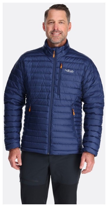 Чоловічий легкий пуховик Rab Microlight Jacket, Beluga