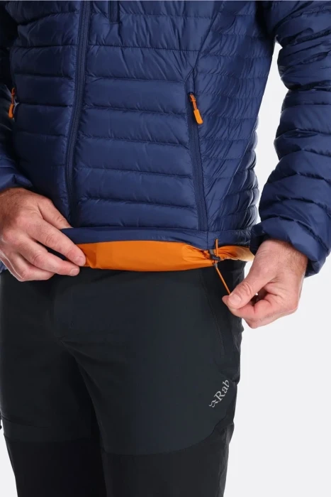 Чоловічий легкий пуховик Rab Microlight Jacket, Beluga
