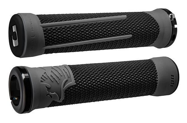 Гріпси ODI AG-2 Black/Graphite w/ Black clamps (черно-графітові з чорними замками), укр, укр