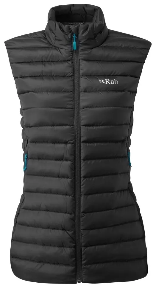 Жилет жіночий Rab Microlight Vest Wmns, Black (L)
