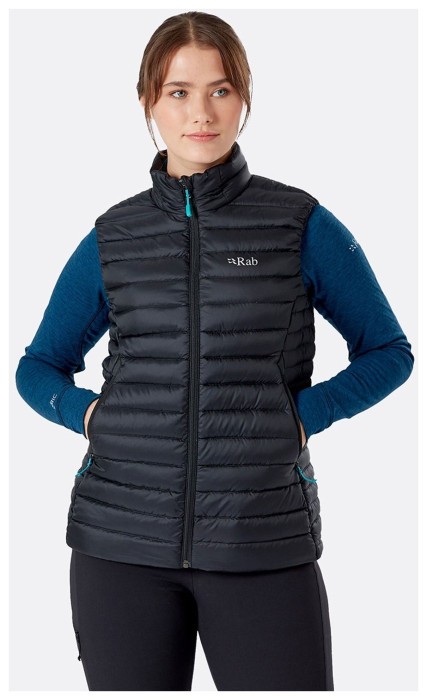 Жилет жіночий Rab Microlight Vest Wmns, Black