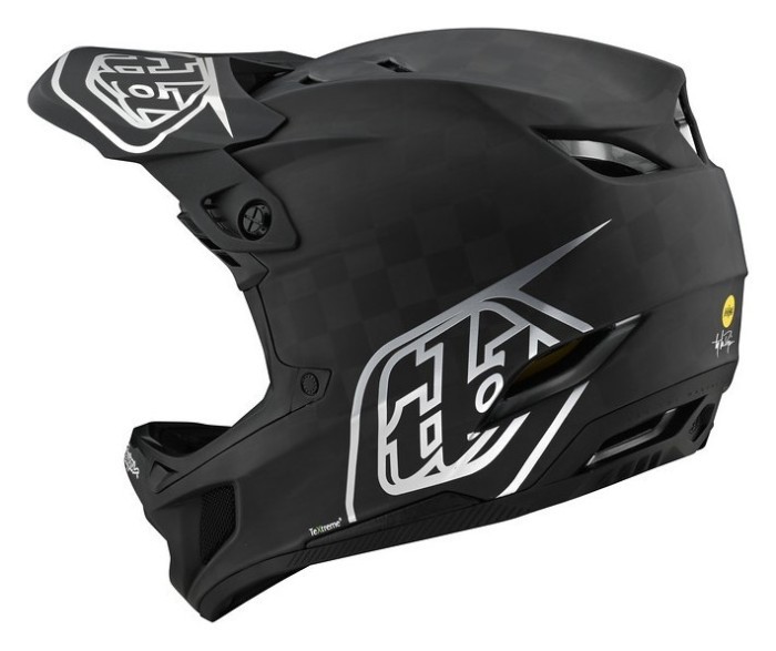 Вело Шолом фуллфейс TLD D4 Carbon [Stealth Black/Silver] Розмір L