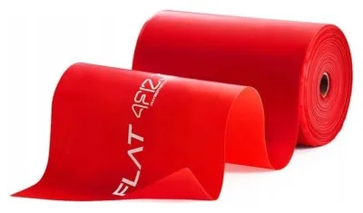 Лента-эспандер для спорта и реабилитации 4FIZJO Flat Band 30 м 2-4 кг Red (P-5907739311177)