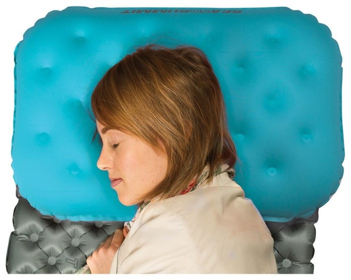 Подушка надувная Sea to Summit Aeros Ultralight Pillow Deluxe, 14х56х36см, Grey