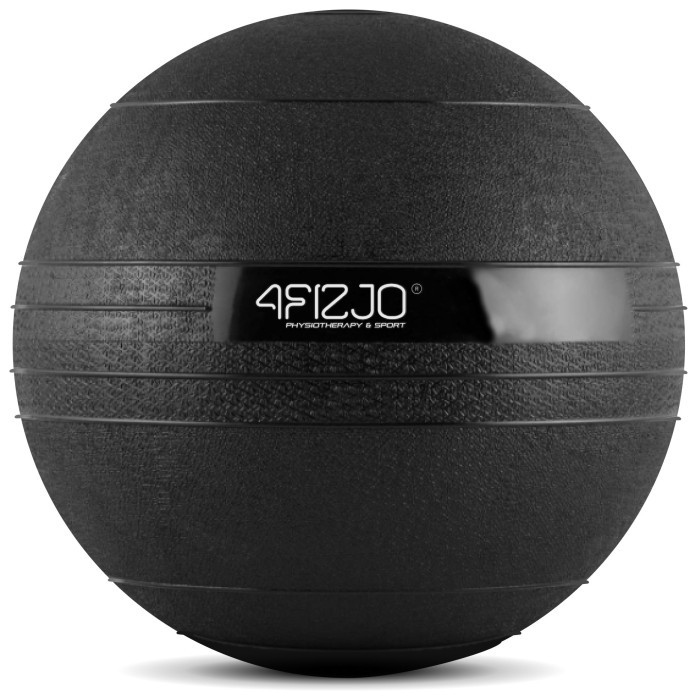 Слембол (медичний м'яч) для кросфіту 4FIZJO Slam Ball 15 кг Black (P-5907739315458)