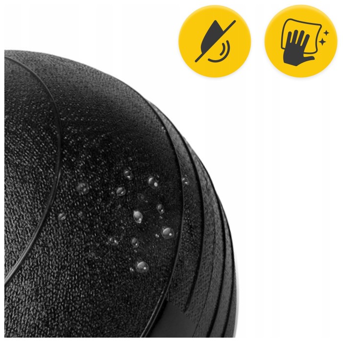 Слембол (медичний м'яч) для кросфіту 4FIZJO Slam Ball 15 кг Black (P-5907739315458)