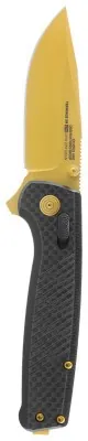 Розкладний ніж SOG Terminus XR LTE, Carbon/Gold