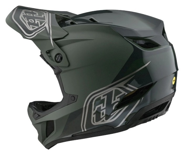 Велосипедный шлем TLD D4 POLYACRYLITE HELMET SHADOW [OLIVE] XL