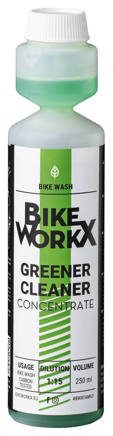 Очищувач BikeWorkX Greener Cleaner Concentrate 250ml (OBOD_GREENERCONCENTRATE250)