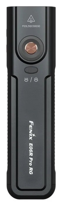 Ліхтар наключний Fenix E06R PRO RG, чорний