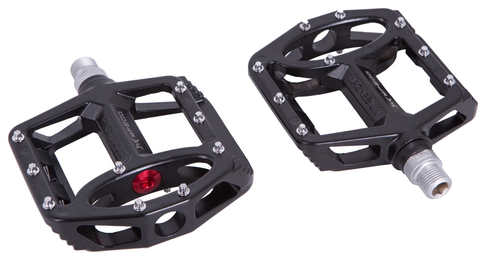 Педали Mpeda AL-1 алюм. платформа, на пром. подшипниках (черный)