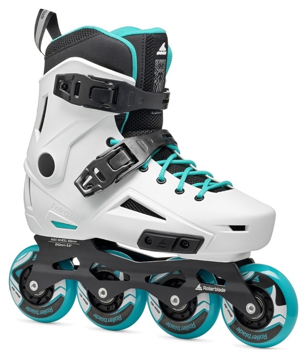 Ролики Rollerblade Lightning W white-aqua, укр, укр