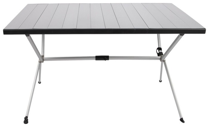 Стол Bo-Camp Lamel 121x80 cm Aluminium (1404438)