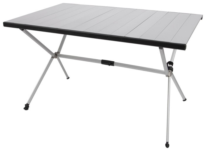 Стол Bo-Camp Lamel 121x80 cm Aluminium (1404438)