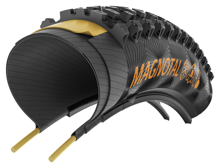 Покришка безкамерна Continental Magnotal Trail Grip 27,5" | 27,5 X 2.40 чорна складна skin