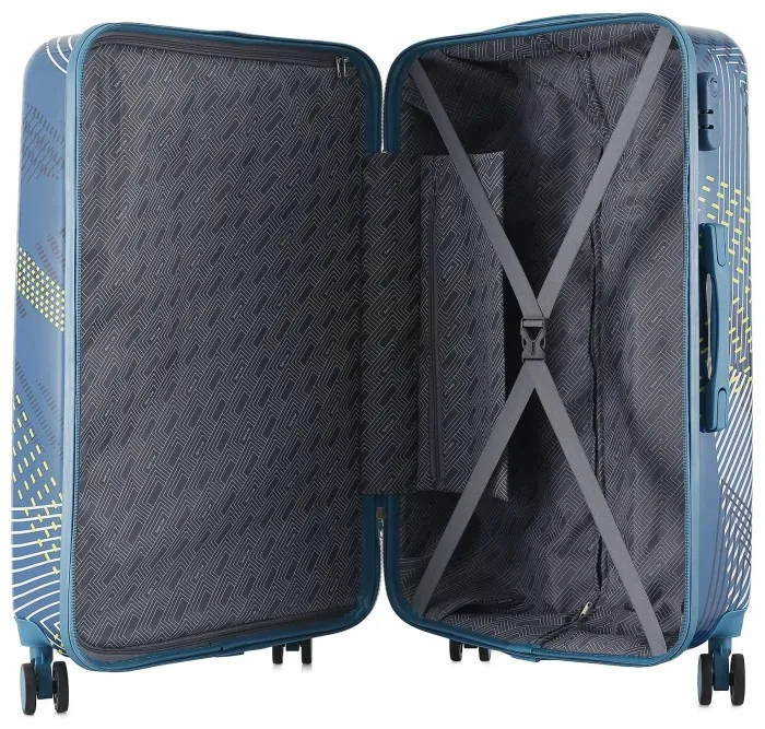 Валіза Semi Line 28" (L) Blue Pattern (T5652-3)