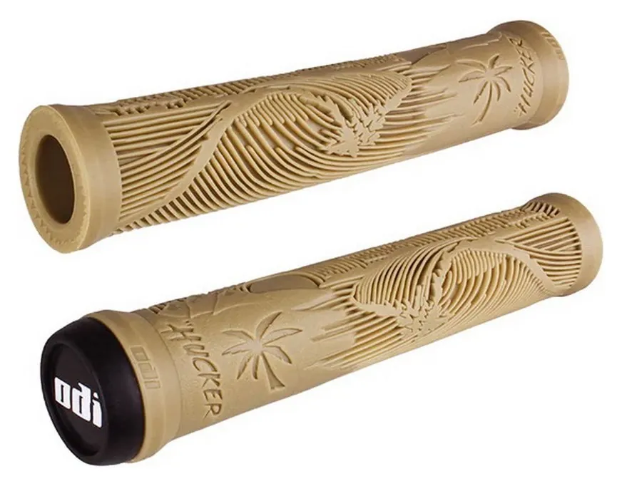 Гріпси ODI Hucker Signature 160mm no Flange Sand (OBOD_F01HCT)