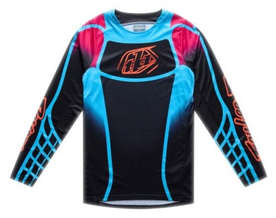 Мото джерсі TLD GP PRO JERSEY; FRAMEWORK [BLACK / CYAN] M