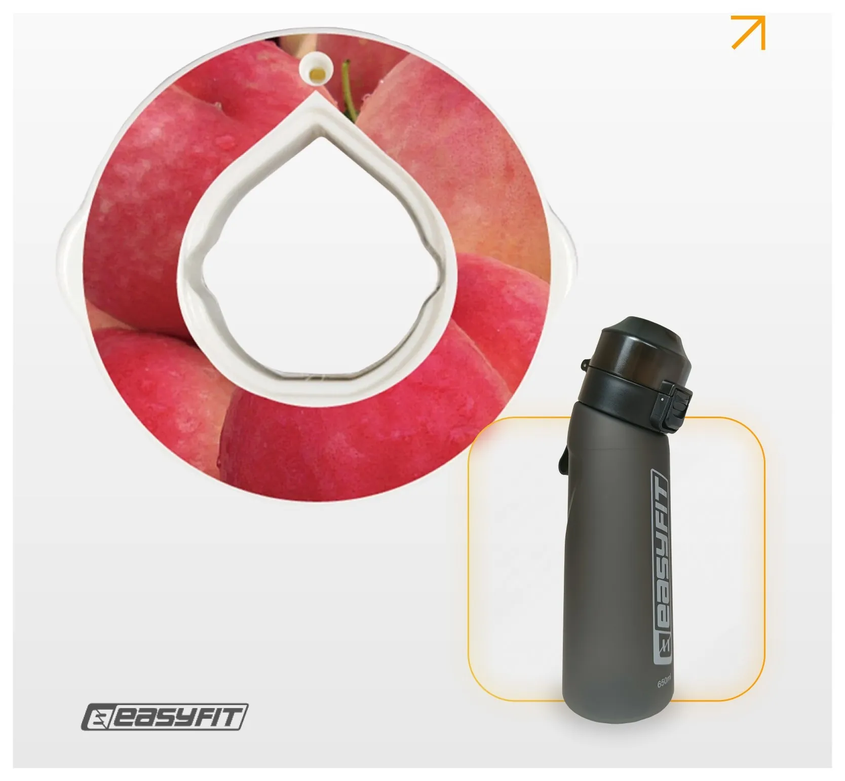 Капсула “Персик” для пляшки EasyFit Air Up (EFIT_EF-7006-PH)