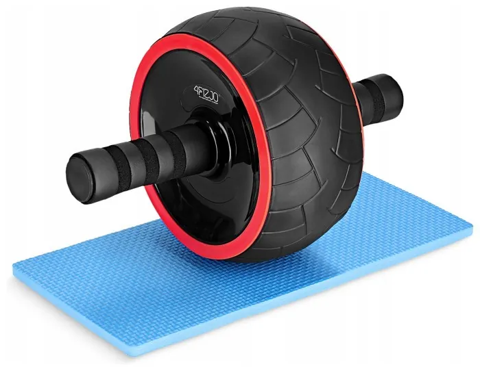 Ролик (гімнастичне колесо) для преса 4FIZJO Ab Wheel XL Black/Red (P-5907739312747)