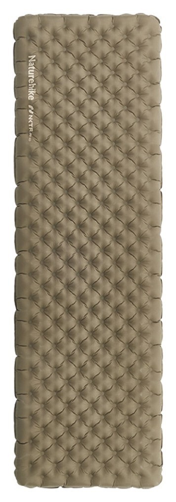 Матрац надувний одномісний UL Naturehike CNK2450WS012, 186*64, коричневий, укр, укр