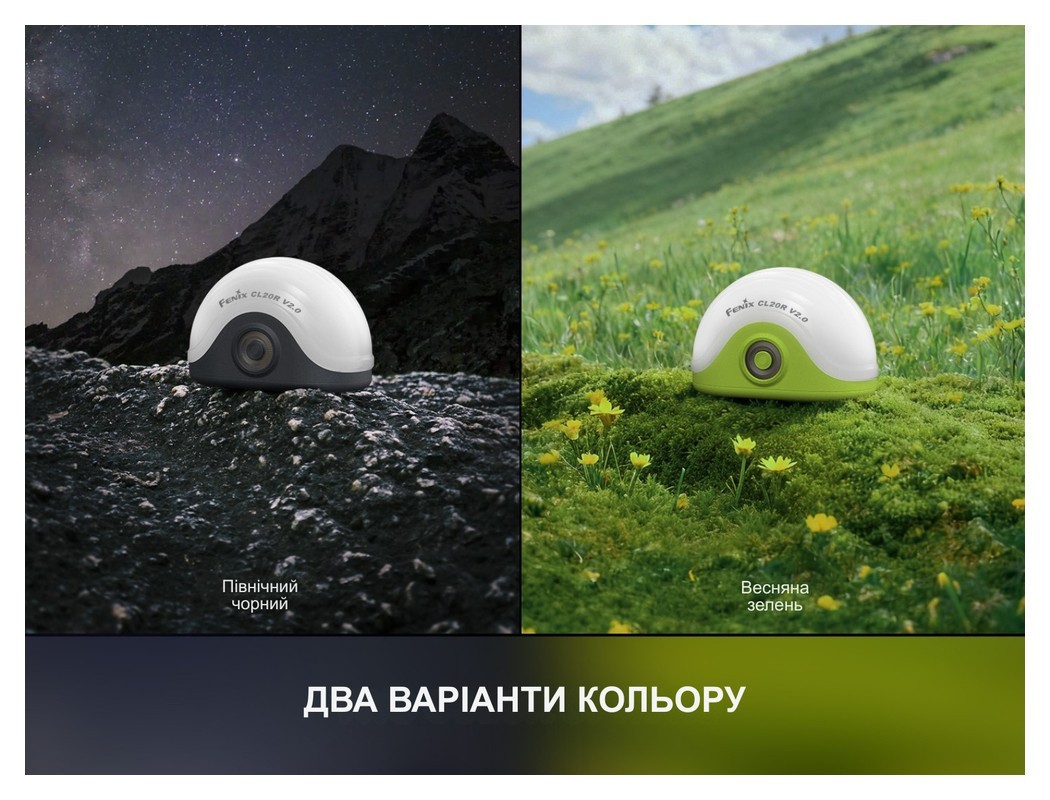 Ліхтар кемпінговий Fenix CL20R V.2.0, чорний, укр, укр