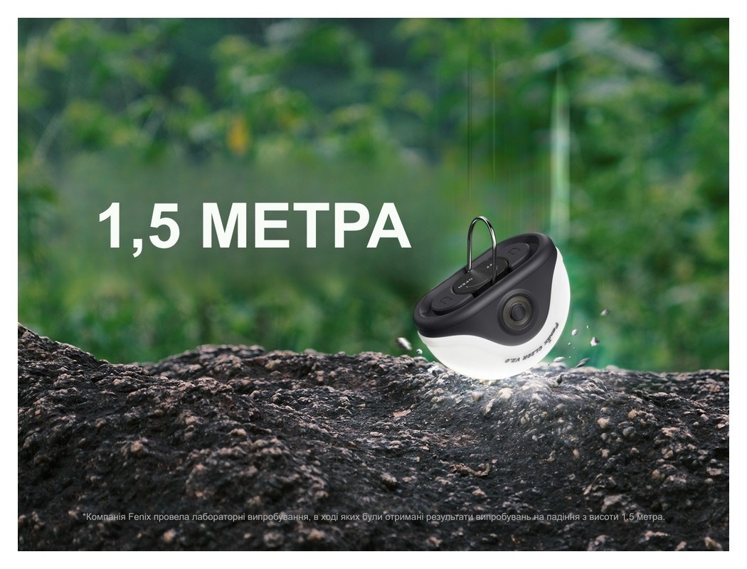 Ліхтар кемпінговий Fenix CL20R V.2.0, чорний, укр, укр