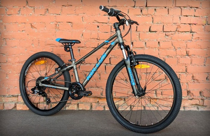 Велосипед подростковый 24" Kellys Kiter 50 Titanium Blue (2024)