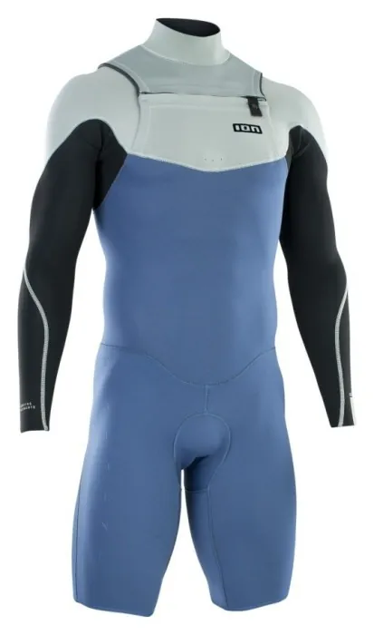 Гідрокостюм ION ( 48232-4490 ) Wetsuit Element 2/2 Shorty LS Front Zip men 2023