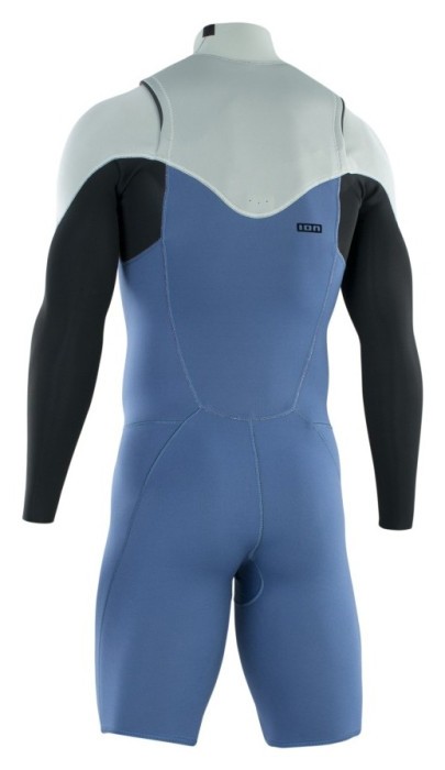 Гідрокостюм ION ( 48232-4490 ) Wetsuit Element 2/2 Shorty LS Front Zip men 2023