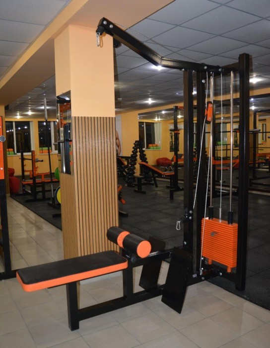 Верхняя/нижняя тяги, комби 2 в 1, Проф серия, для зала